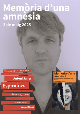 Antoni Janer presenta Memòria d'una amnèsia | 