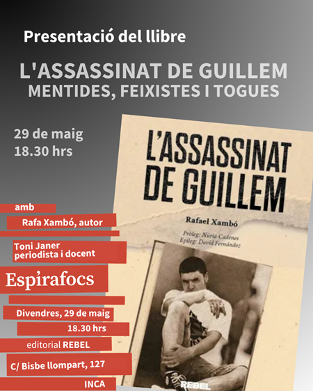 Presentació del llibre "L'assassinat de Guillem" | 