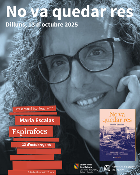 Maria Escalas presenta No va quedar res | 