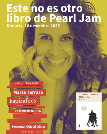 Marta Terrasa presenta Este no es otro libro de Pearl Jam | 