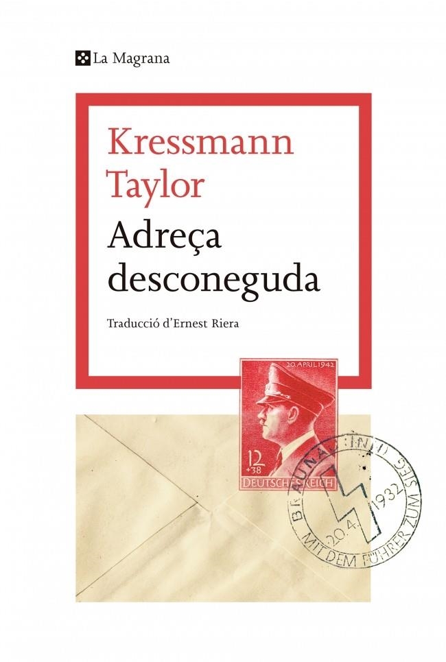 Adreça desconeguda | 9788482649580 | Taylor, Kathrine Kressmann