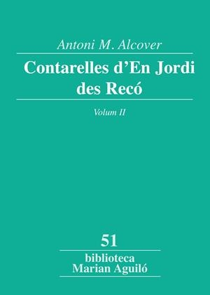 Contarelles d'En Jordi des Recó, Vol. 2 | 9788498835502 | Alcover i Sureda, Antoni Maria