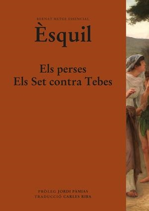 Els perses. Els Set contra Tebes | 9788498594584 | Èsquil