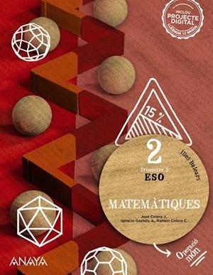 Matemàtiques 2 | 9788414325278 | Colera Jiménez, José/Gaztelu Albero, Ignacio/Colera Cañas, Ramón