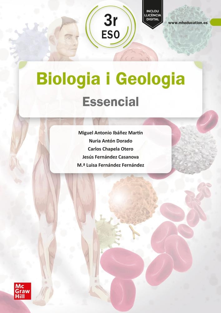 Biologia i Geologia 3r ESO. Essencial | 9788448646301 | IBANEZ, M. A.; FERNANDEZ, J.; ANTON, N.;