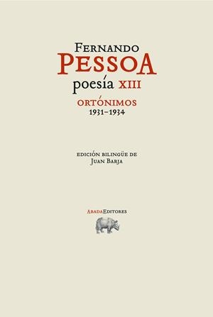 Poesía XIII. Ortónimos (1931-1934) | 9791387521219 | Pessoa, Fernando