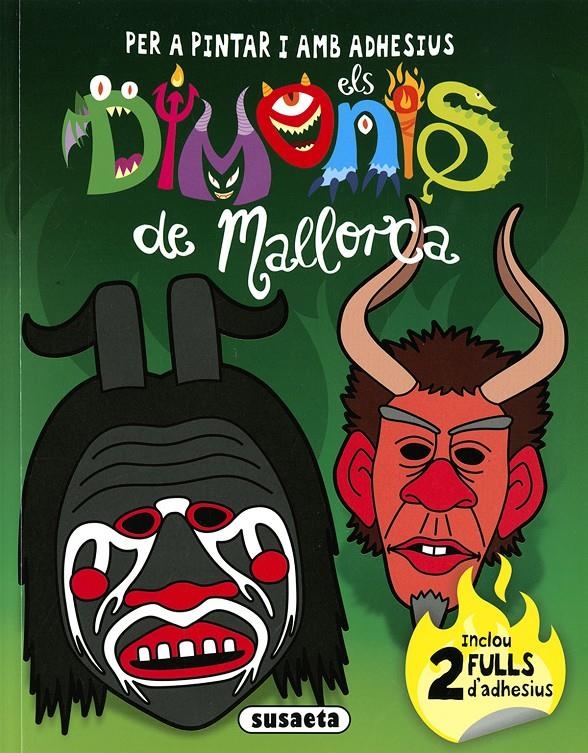 Dimonis de Mallorca per a pintar i amb adhesius 1 | 9788467775648 | Yomikoko