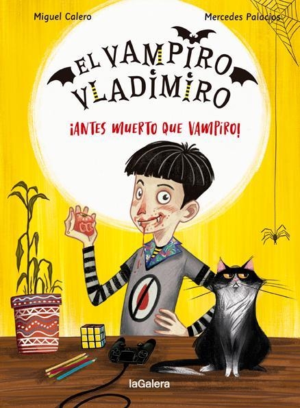 El vampiro Vladimiro 1. ¡Antes muerto que vampiro! | 9788424670849 | Calero, Miguel