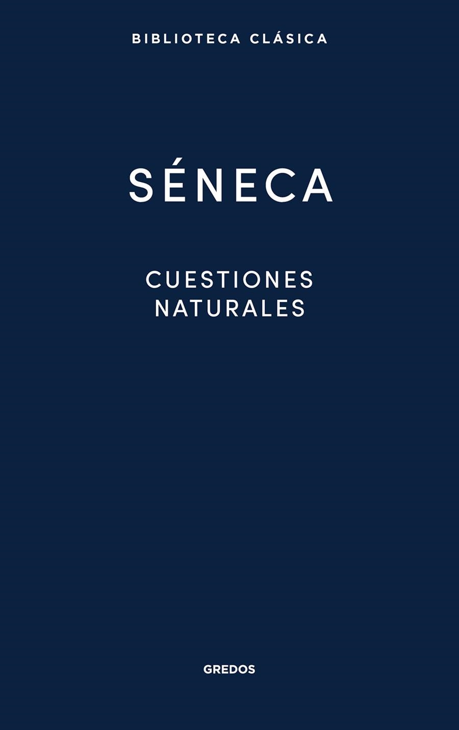 Cuestiones naturales | 9788424998929 | Séneca