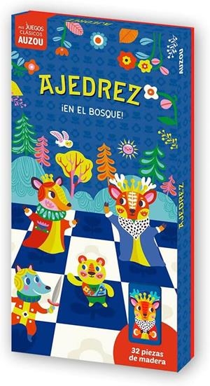 AJEDREZ EN EL BOSQUE. JUEGO DE MADERA | 9782733899687 | Varios autores