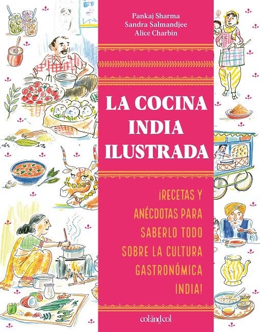 La cocina india ilustrada | 9788419483652 | Sharma, Pankaj/Salmandjee, Sandra