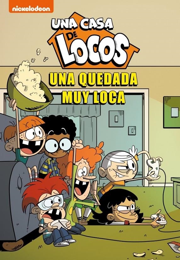 Una casa de locos. Cómic 9 - Una quedada muy loca | 9788448860455 | Nickelodeon
