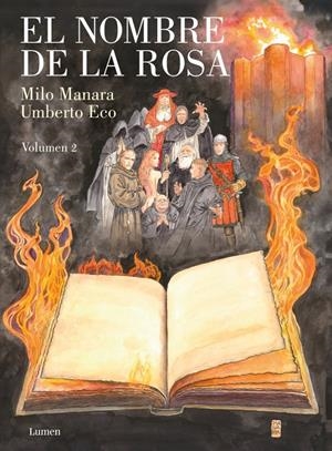 El nombre de la rosa (la novela gráfica) 2 | 9788426425713 | Eco, Umberto/Manara, Milo