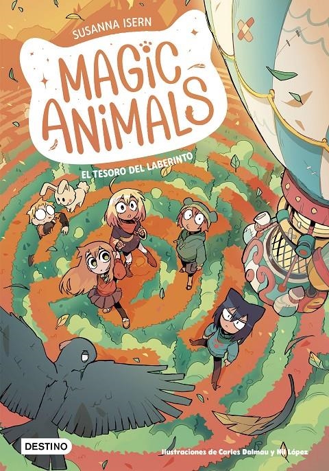 Magic Animals 11. El tesoro del laberinto | 9788408316763 | Isern, Susanna/Dalmau, Carles/López, Nil