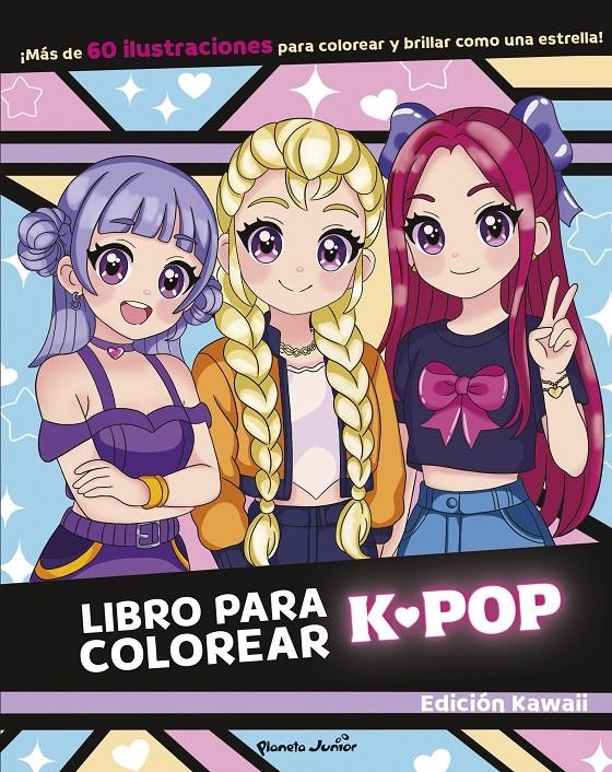 Libro para colorear K-pop | 9788408317104 | Varios Autores