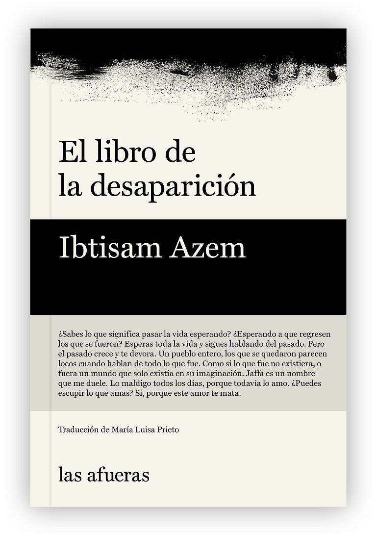 El libro de la desaparición | 9791399131123 | Ibtisam Azem