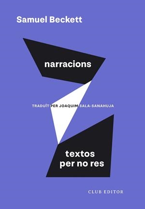 Narracions i Textos per no res | 9788473295055 | Beckett, Samuel