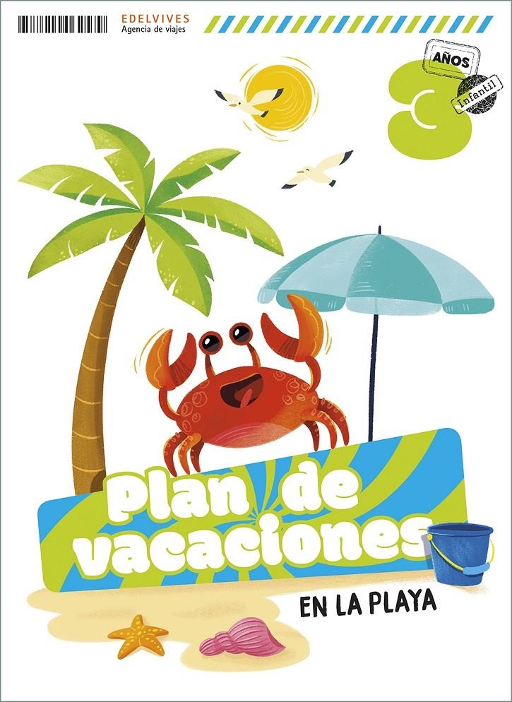 Plan de vacaciones - En la playa - 3 años | 9788414062579 | Pozo Asensio, Estefanía del