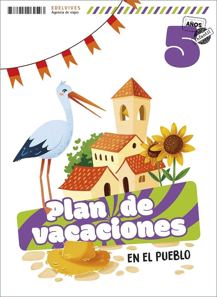 Plan de vacaciones - En el pueblo - 5 años | 9788414062593 | Pozo Asensio, Estefanía del