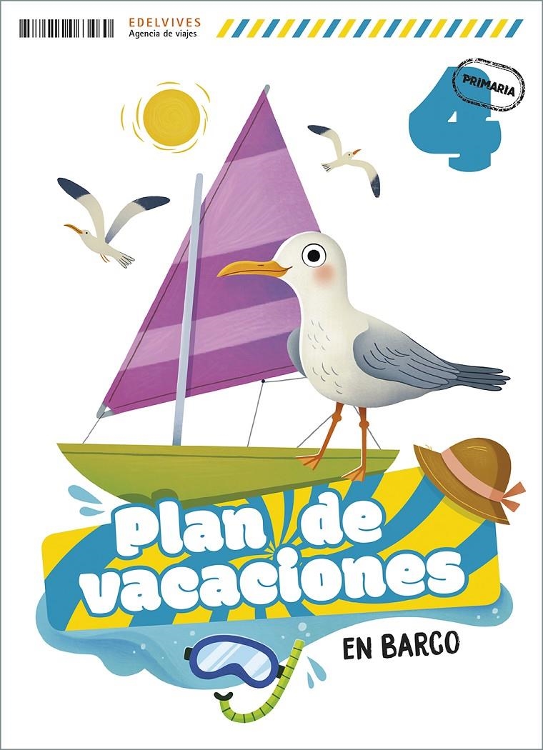 Plan de vacaciones - En barco - 4º Primaria | 9788414063460 | Molina Fernández, Raquel