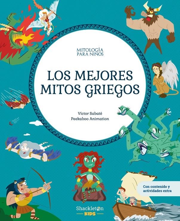 Los mejores mitos griegos | 9788413611204 | Sabaté, Víctor