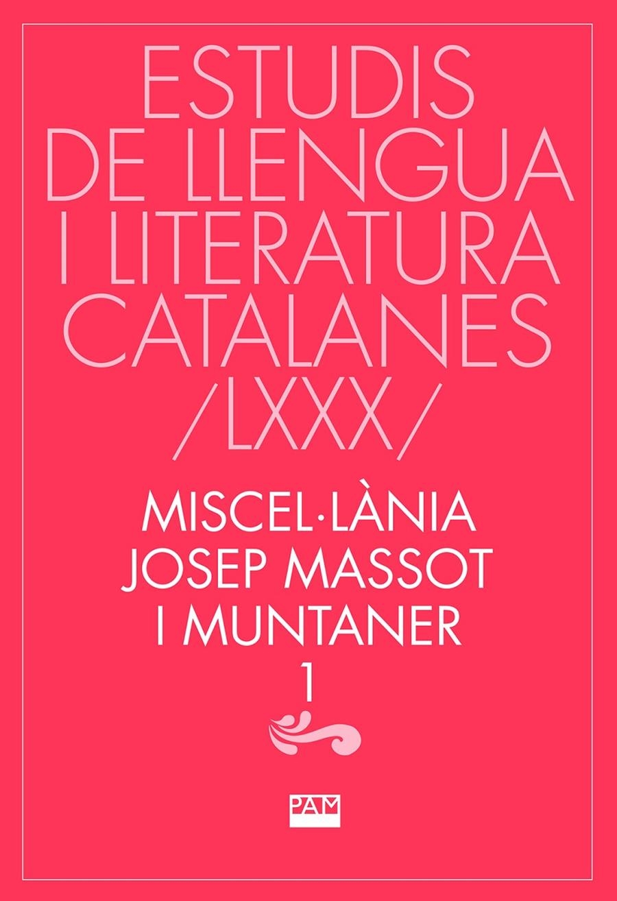 Miscel·lània Josep Massot i Muntaner, 1 | 9788491914334 | Diversos autors