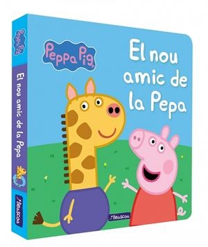 Peppa Pig. Llibre de cartró - El nou amic de la Pepa | 9788448863111 | Hasbro/eOne