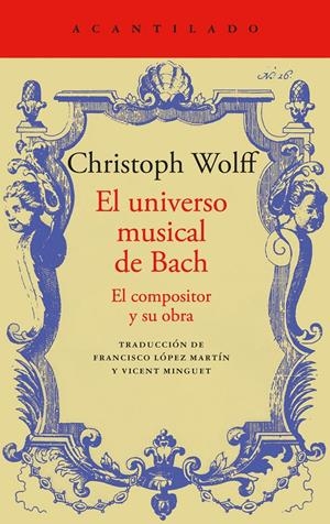 El universo musical de Bach | 9788419958532 | Wolff, Christoph